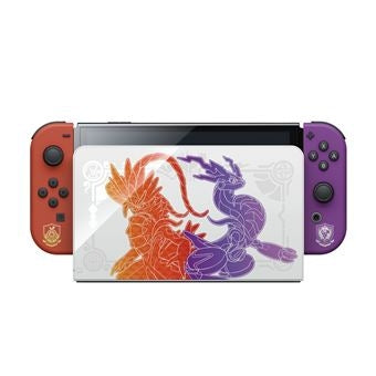 Nintendo switch OLED pokémon écarlate ( Joycon gauche gris )