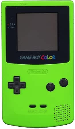 Nintendo game boy color verte - état correct