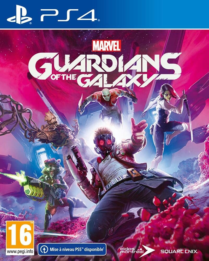 jeu ps4 les gardiens de la galaxy