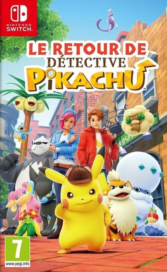 JEU SWITCH LE RETOUR DE DETECTIVE PIKACHU