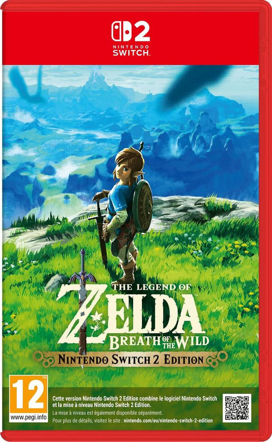 JEU SWITCH 2 THE LEGEND OF ZELDA : BREATH OF THE WILD
